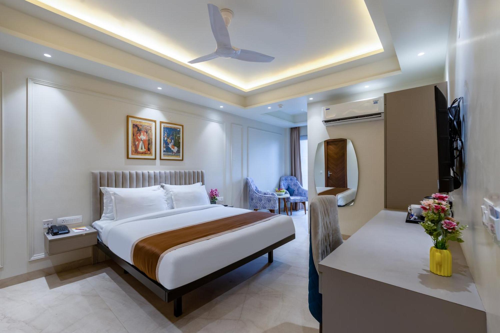 Hotel Ginger Palace Delhi Airport Nova Deli Exterior foto